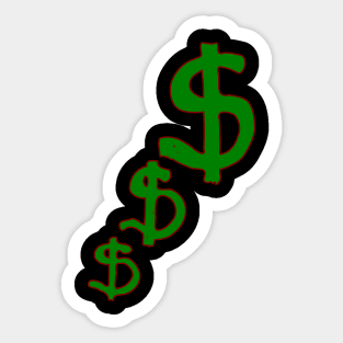 dollar snooze Sticker